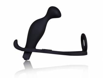 10 Speed Orgasmic Extra Stimulation Cockring vibrante - Silicona completa resistente al agua pene Premium elástica - G-spot estimulador Personal Wireless Wand Massager para el sexo femenino femenino