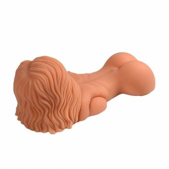 Artículos para adultos de la masturbación de los hombres, muñeca de la cadera de la belleza Sex Flesh Seductive Sandy 3D Love Doll. Envíos a Badajoz
