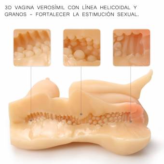 Masajeador, Louviva - Realístita, 9cm x 5.5cm x 19cm. Envíos a Almería