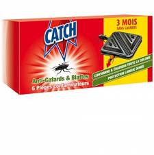 CATCH - Trampas de cucarachas, juego de 6 contaminadores contra cucarachas. Envíos a Zamora
