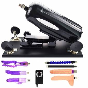 Sex Machine - Ametralladora de masturbación automática con consolador para mujeres, máquina de follar súper fuerte y estable (Avanzado). Envíos a Almería