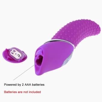Lengua Vibrador punto G Clítoris masajeador Masturbación masculina y femenina de lengua humana al orgasmo Juguetes sexuales Estimulación de clítoris (violeta). Envíos a Lleida