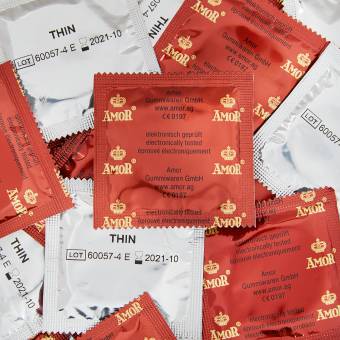 AMOR® 100 preservativos masculinos (Thin). Envíos a València