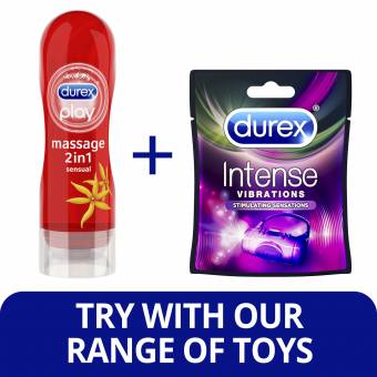 Durex Play Massage 2 en 1 Lubricante - 200 ml, Sensual (versión inglesa). Envíos a Asturias