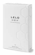 HEX de LELO El condón rediseñado - Lujosos condones con estructura hexagonal única (12). Envíos a Asturias
