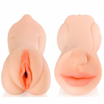 LEADO 3D Realista Sexo Oral Mamadas Garganta Profunda Dientes y Lengua Masturbador Masculino Vagina Coño de Bolsillo Corrida Masturbación. Envíos a Las Palmas