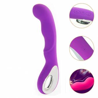 Masajeadores corporal personal, 10 Modos Vibratorios Pulsantes Masajeador para dolores musculares, impermeable Vibradores, USB inalámbrico Masajeadores eléctricos recargable (V-Morado). Envíos a H