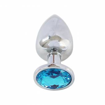 iEFiEL Plug Anal para Hombre Mujer Tapón Anal de Acero Inoxidable con Diamante Artificial Confortable 3 Colores 3 Tallas Confortable Azul S. Envíos a Huelva