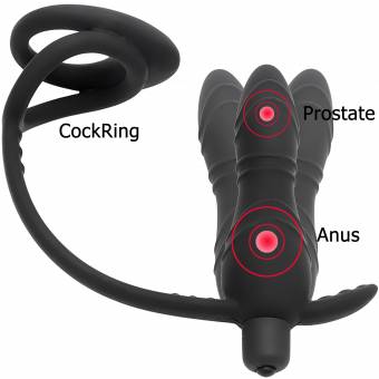 ViiNA GB Vi-brador Bolas Anales de 10 Frecuencia,Pró-stata Masajeador Impermeable. Envíos a Almería