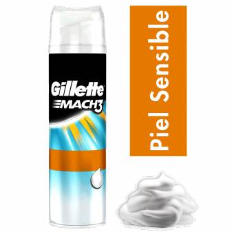 Gillette Mach3 Irritation Defense - Espuma de afeitado suave, 250 ml. Envíos a Granada