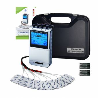 Electroestimulador profesional TENS EMS X9+ - para alivio del dolor, musculación y masaje - 4 canales - 45 programas - Aparato profesional para uso personal. Envíos a Granada
