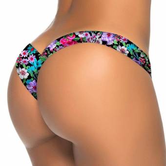 Bikini Thong, Malloom Mujeres Sexy Ropa interior Tanga Brasileña Underpants Lingerie Lady Bikini V Thongs (M, Flor colorful). Envíos a Girona
