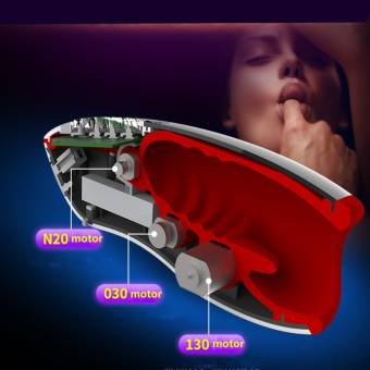 Masturbador masculino, juguetes sexuales, calefacción Vibrador mamada simulador efecto de succión, 37.5 grados, diseño, silicona, 10 modos, 3 intensidades, completamente automático. Envíos a Gra