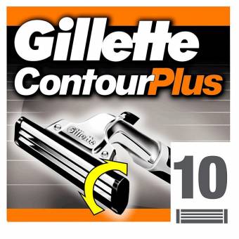 Gillette Contour Cuchillas Plus, 10 unidades. Envíos a Teruel