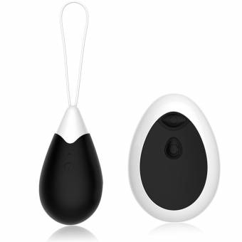 Huevo Vibrante de vibradores con mando a distancia Inalámbricode 100% Impermeable 10 Modos Vibraciones Bola Kegel Estimulación músculo koro balls (Negro). Envíos a Zamora