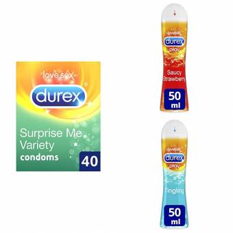 Durex Preservativos Surprise Me Variedad – Pack de 40. Envíos a Granada