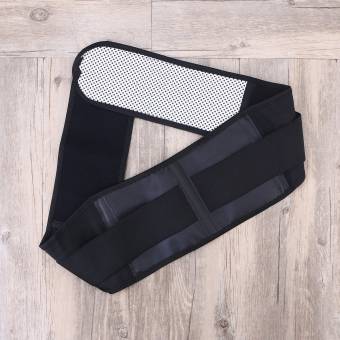 Healifty Terapia magnética Térmica de calentamiento automático Cinturón de cintura Soporte lumbar Soporte de apoyo - Talla XL (Negro). Envíos a Huelva