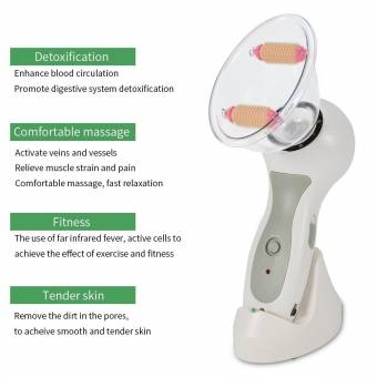 Masajeador de vacío anticelulítico para aumentar la masa mamaria, relajar los músculos y aliviar los dolor, adecuado para la mejilla brazo cintura muslo pierna cuello y hombros. Envíos a Huelva