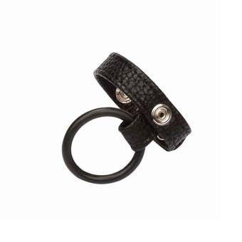 Providethebest Cuero masculino del martillo del anillo Cockring jaula de la manga del pene del anillo del retardo del sexo juguete del sexo nero. Envíos a Álava