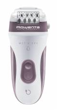 Rowenta Skin Respect EP8060 - Sin cable y utilizable bajo el agua, 24 pinzas con cabezal exfoliante y rasurador, accesorio para axilas, cabezal de recorte con cepillo limpiador y neceser. Envíos a H