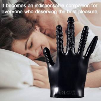 Juguetes sexuales para Adultos Vibrador Guante- Seguro Silicona no tóxico ABS- Coquetear Magia Manos Guantes Masaje Estimulador de Clítoris -Excelente sensación para Mujeres Hombres. Envíos a Bar