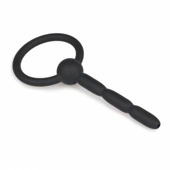 Sinner Gear Pene Plug - (Ø longitud 10.50 CM y entrada 6.50 CM) dilatador de silicona hueco acanalado para adultos. Envíos a Cádiz