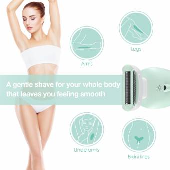 Lavany Recortador Eléctrico, Depiladora Eléctrica, Afeitadora Femenina, Maquinilla de Afeitar Recargable de Mujer, Depilación Femenina de Cuerpo, Para Piernas y Axilas, Uso Mojado y Seco. Envíos 