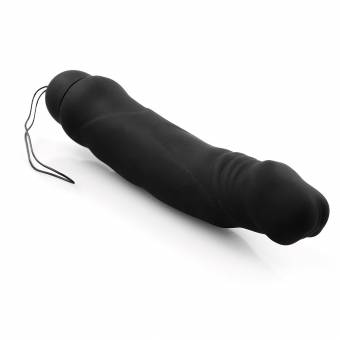 VIBRADOR con AJUSTE EXTRAERECTO de SILICONA de CATEGORÍA MÉDICA DE ALTA CALIDAD de 