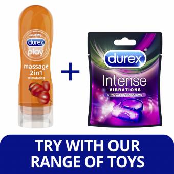 Durex Play Lubricante Estimulante 2 en 1-200 ml (versión inglesa). Envíos a Alacant