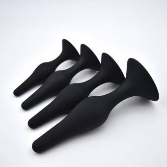 FAMILIZO 4PCs Plug Anales Mujer Grande Punto G Plug Anales Mujer Plug Anales Cola Plug Anales Mujer Silicona Juguete Sexual Mujer Plug Anales Hombres Grandes Juguete Sexo (Negro). Envíos a Huelva