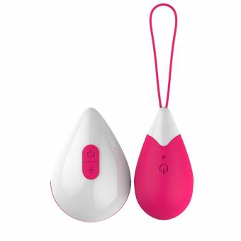 Huevo vibrante control remoto inalámbrico con 10 modos mini Vibrador masajeador de bola de Kegel para las mujeres (Rosa). Envíos a Burgos