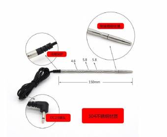 L-Life Juguetes del sexo, electroestimulación, palillo masculino del masaje, electrodo doble, palillo uretral del ojo del caballo, choque eléctrico, orgasmic, juguete del sexo, gusto adulto (avance