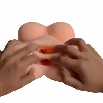 SEX LOVE Masturbador Masculino Mini Sex Dolls Big Breast Real Silicone Real Life Vagina Sex Toy para Hombres. Envíos a Cantabria