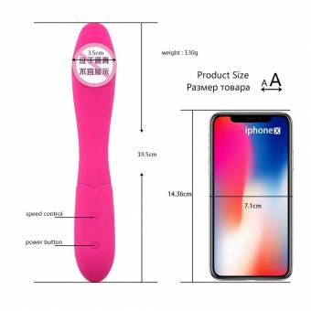 HONGREN G-Punto De Simulación De Vibración, AV Masaje Stick Femenino Masturbación Vibrador. Envíos a Teruel