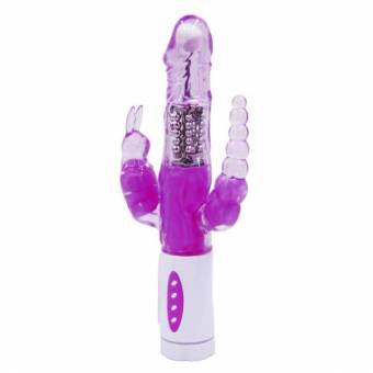 NINGNETI Sexo Juguetes Mujer Vibrador Juguete Adulto del Sexo Empujando Conejo Vibrador Consolador Velocidades Masajeador De Punto G Mujer (Púrpura). Envíos a València
