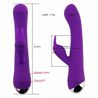 HONGREN G Vibrador del Conejo del Punto, Vibrador Femenino del Masaje del Masturbation AV. Envíos a Lleida
