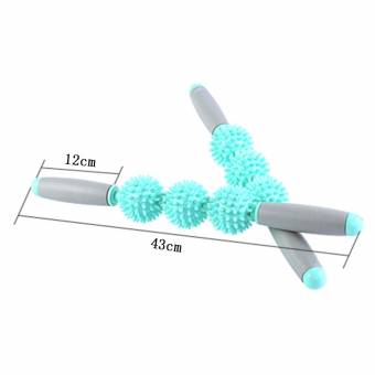 Masaje Rodillo Muscular Anti Celulitis Masajeador contra La Celulitis Gatillo Punto Palo Cuerpo Pie Pierna Adelgazar Herramienta Yoga. Envíos a Huelva
