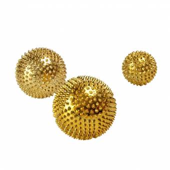 Sharplace 3 unidades Bolas con puntas Acupresión Relajarse para piernas Manos Ejercicio - Oro. Envíos a Lleida