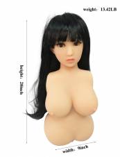 feigu Sex Amor Muñeca con Metel Skeleton 3 entradas Sexy Solid Love Hombres juguete. Envíos a Guipúzcoa