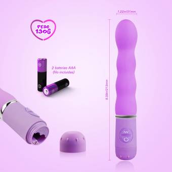 HONIVON Vibradores para Mujer, [2018 Nuevo Diseño] Consoladores Sexuales Mujer Masajeador Punto G Impermeable de Manos de Silicona, 10 Modos Vibración + Estimular Su Cuerpo / parte ín-tima + Silic