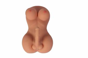 Wml Dildo Lifelike Love Doll Sex Doll 3D Torso, Juguetes Sexuales Transexual con Pene y Pechos para Hombres, Mujeres y Parejas. Envíos a Melilla