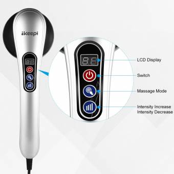 Ikeepi Electrico Masajeador Infrarrojo Portáti masajeador celulitis,intensidad graduable,8 cabezales distintos. Envíos a Guipúzcoa