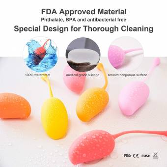 Bolas Chinas Kegel Ejercitador Suelo Pélvico Músculo Impermeable Silicona Médica Masaje Ball Control de Vejiga para Mujer. Envíos a Segovia