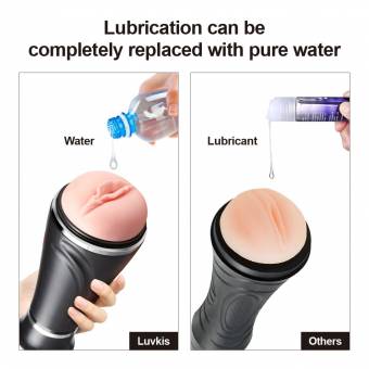 Luvkis Masturbación Realista Male Masturbators Pocket Pussy Realistic 3D Vagina Masturbation Cup para hombres Adult Toy Masturbador con toque y sensaciones reales (sin vibración). Envíos a Huesca