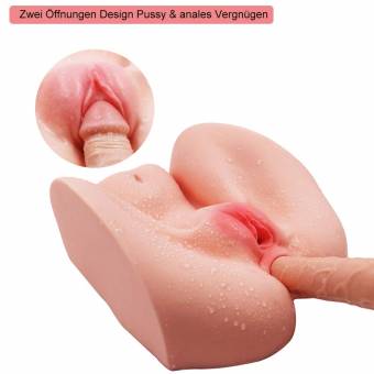 Pussy ASS muñeca – 3d silicona realista Vagina anal Pussy männliche Masturbator/amor Sex muñeca para hombres masturbación Adult Toy (8,3 x 7,9 x 3,9 Pulgadas). Envíos a Vizcaya