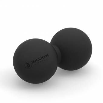 5BILLION Pelota Masaje Double Massage Ball - Pelota Lacrosse & Balon Fitness para Liberación Miofascial & Masaje Muscular - Herramienta de Masaje de Alta Densidad para Cross Fitness, Tejidos Profund