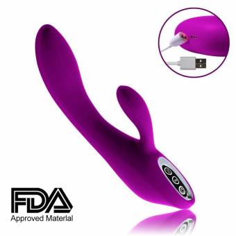 Pelepas Vibrador para Mujer Vibrador Punto G Masajeador de Cuerpo 7 Modos de Vibracion Recargable y Impermeable (Purpura). Envíos a Guadalajara