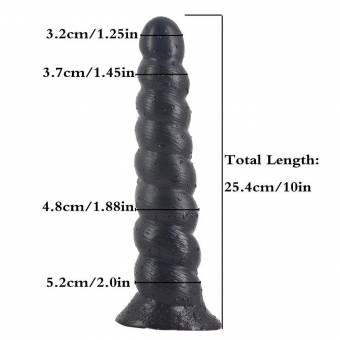 Súper Largo Grueso Anal Bead Hilo Masturbación Dispositivo Modelo Grande Butt Plug Dildos Punto G Estimulante Orgasmic Para Hombre Mujer Juguetes Sexuales,Black. Envíos a Asturias