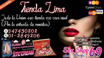 SEXSHOP DEL PERU 69 CLITORALES  KITS SADO BONDAGE