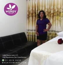RELAJANTE MASAJISTA PROFESIONAL COL. HIPODROMO CONDESA SOY WENDY